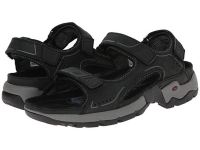 Cheap Allrounder by Mephisto Euro Sandals for Men - Adiago - Black Oiled Nubuck Sale Online